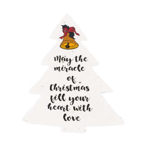 Weihnachtsbaum Samenpapierkarte - Bild 3